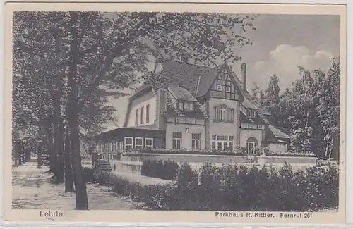 55033 Ak Lehrte Parkhaus R. Kittler um 1930