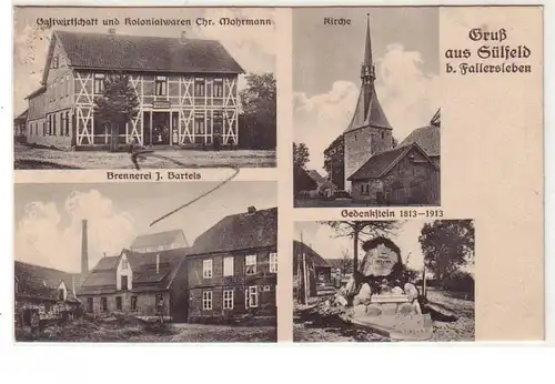 54966 Mehrbild Ak Gruß aus Sülfeld bei Fallersleben 1925