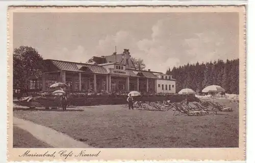 54926 Ak Marienbad Café Nimrod 1940