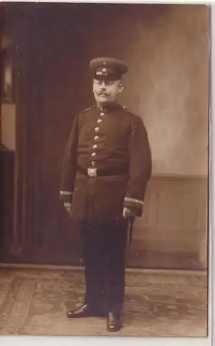 54921 Foto Ak Naumburg Unteroffizier in Friedensuniform 1915