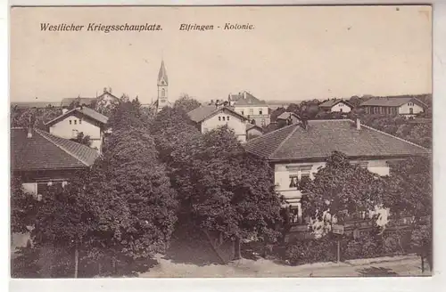 54904 Ak Elfringen in Lothringen Kolonie um 1917