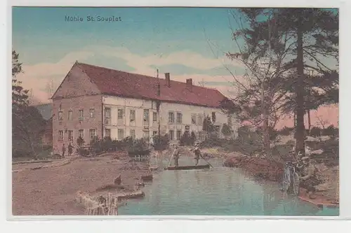 54878 Ak St. Souplet Frankreich France Mühle um 1915