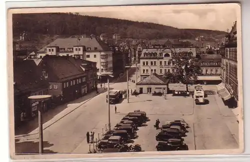 54838 Ak Aue im Erzgebirge Altmarkt um 1940