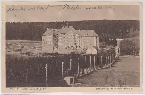 54810 Ak Bad Münder an der Deister Erholungsheim Deisterhorst 1927