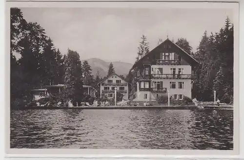 54800 Ak Bad Wiessee am Tegernsee Kurhaus Hubertus vers 1940