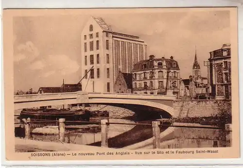 54765 Ak Soissons France France Aisne Le Nouveau Pont des Anglais vers 1915