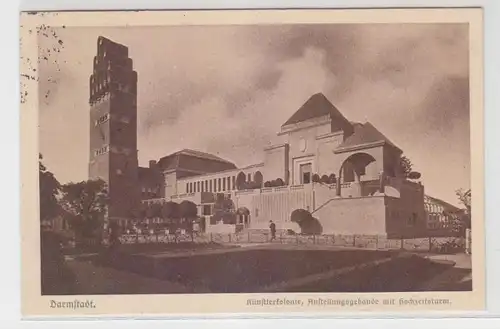 54694 Ak Darmstadt artiste colonie bâtiment d'exposition avec tour de mariage 1926