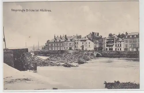 54679 Pont Sauter Ak près de Mézières France France vers 1915