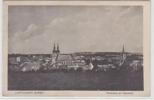 54666 Ak Luftkurort Eupen Panorama der Oberstadt um 1915