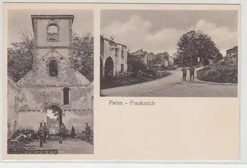 54646 Mehrbild Ak Parux Frankreich Zerstörungen um 1915