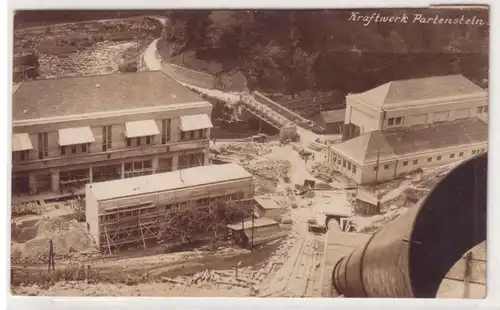 54617 Foto Ak Kraftwerk Partenstein in Oberösterreich 1924