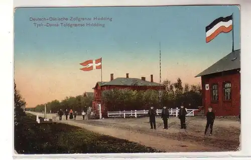 54609 Ak Deutsch-Dänische Zollgrenze Hvidding / Tysk-Dansk Toldgraense 1914