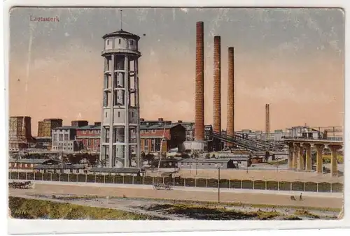 54593 Ak Lautawerk Installations industrielles vers 1920