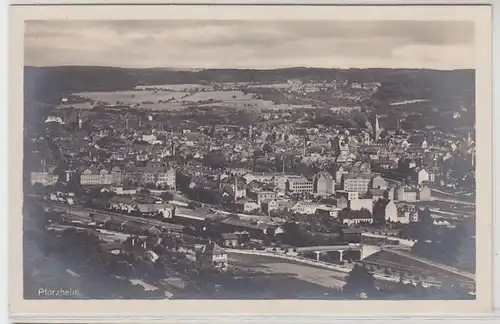 54589 Ak Pforzheim Vue totale vers 1940