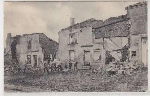 54559 Ak Pillon France France Destruction 1ère Guerre mondiale 1916