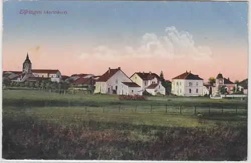 54550 Feldpost Ak Elfringen (Avricourt) Totalansicht 1916