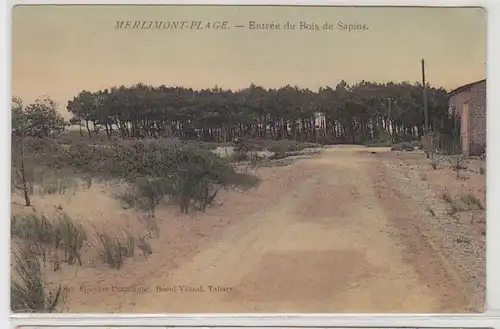 54533 Ak Merlimont Plage Entrée du Bois de Sapins um 1915