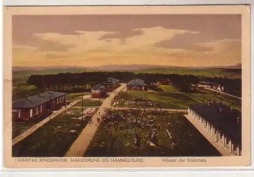 54501 Ak Karitas Kinderheim Marienruhe près de Hammelburg Maisons des filles vers 1920