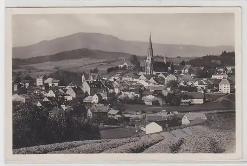 54470 Ak Zwiesel avec le Falkenstein Bayerischer Wald 1935