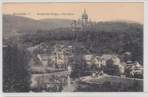 54466 Ak Königstein dans le Taunus duc Adolf Anlag & Villa Andrae vers 1920