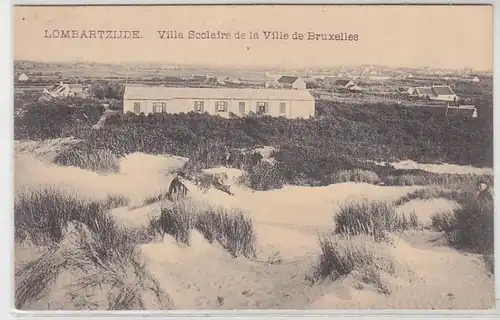 54433 Ak Lombartzijde Belgien Villa Scolaire de la Villa de Bruxelles um 1915