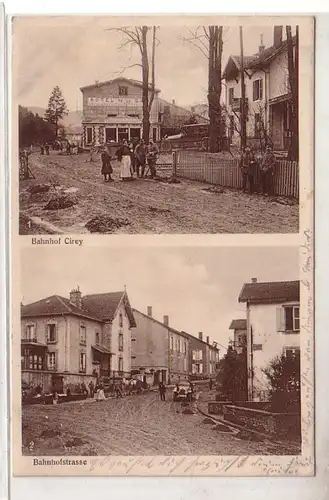 54414 Feldpost Ak Cirey France Gare et gare 1915