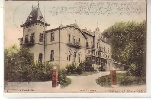 54386 Ak Gremsmühlen Hotel Bramberg 1913