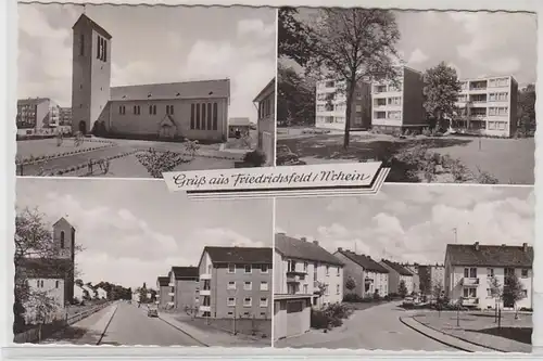 54354 Multi-image Ak Salut de Friedrichsfeld Niederrhein 1964