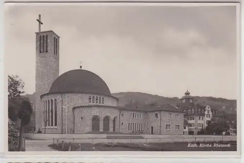54351 Photo Ak Eglise catholique Rheineck vers 1930