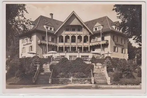 54348 Ak Oberammergau Haus Osterbichl um 1940