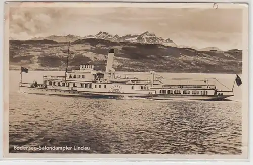 54342 Ak Lac de Constance Salonpaper Lindau 1942