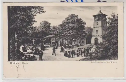 54333 Ak Northeim Hann. Aussichtsturm auf dem Wieter 1925