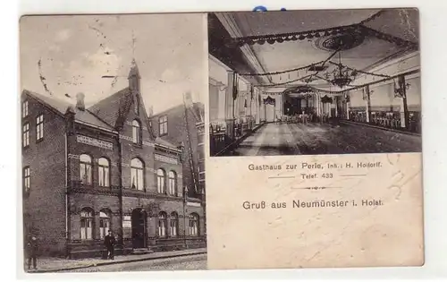 54327 Salutation multi-image Ak de Neumünster in Holstein 1912