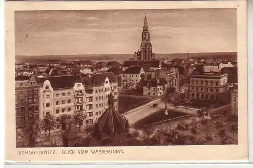 54298 Feldpost Ak Schweidnitz Vue de la tour d'eau 1915