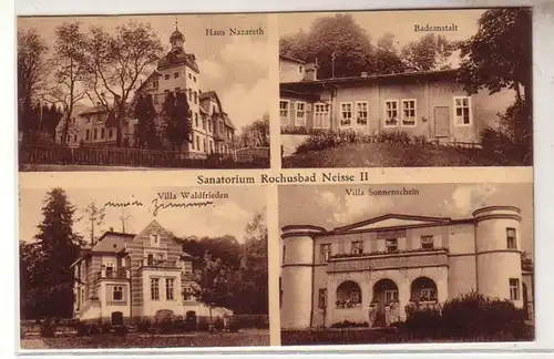 54295 Mehrbild Ak Sanatorium Rochusbad Neisse II 1931