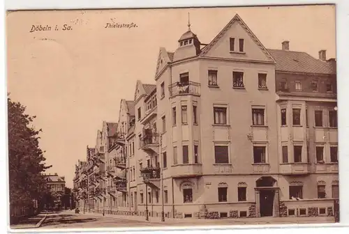 54273 Feldpost Ak Döbeln in Sachsen Thielestrasse 1916