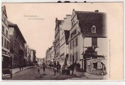 54245 Ak Darmstadt Alexanderstrasse vers 1900