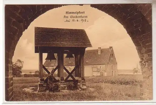 54177 Ak Porte du ciel au clocher 1912