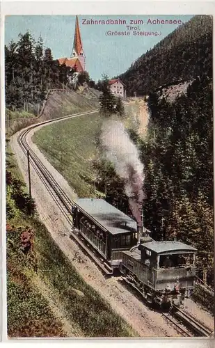 54140 Ak Zahnradbahn zum Achensee Tirol um 1910