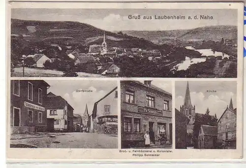 54120 Mehrbild Ak Gruß aus Laubenheim an der Nahe 1928