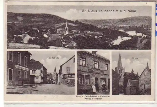 54120 Multi-image Ak Salut de Laubenheim à la proximité 1928