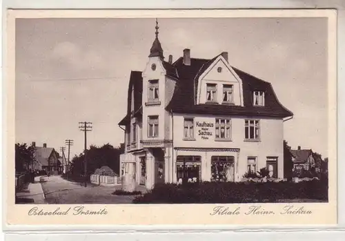 54113 Ak Mer Baltiquebad Grönnitz Magasin de la filiale Heinr. Sachau vers 1930