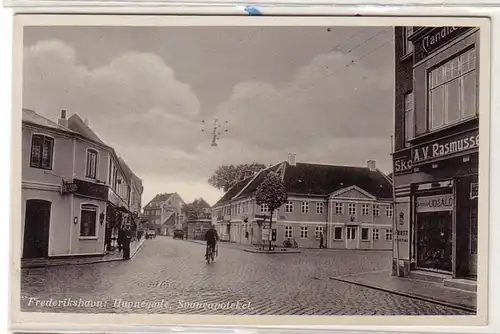54104 Ak Frederikshavn Havnegade Svaneapotekel 1945