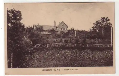 54093 Feldpost Ak Jünkerath (Eifel) Région Försterie 1918