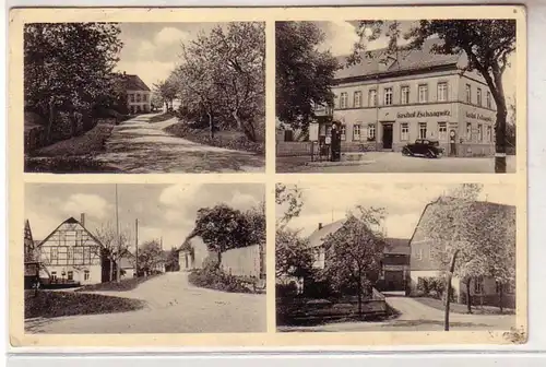 54068 Mehrbild Ak Gasthof Zschaagwitz über Rochlitz 1941