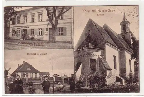 54060 Mehrbild Ak Gruß aus Hohengöhren Restaurant 1919