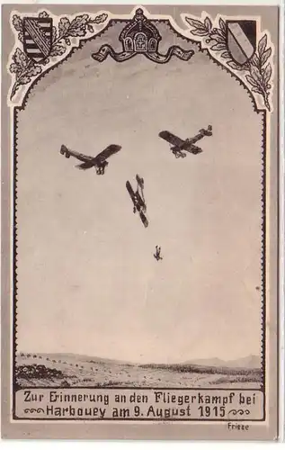 54044 Ak Pour commémorer la bataille aérienne à Harbouey 1915