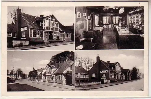 54014 Ak Buxtehude Gastät "Nagels Eck" vers 1930