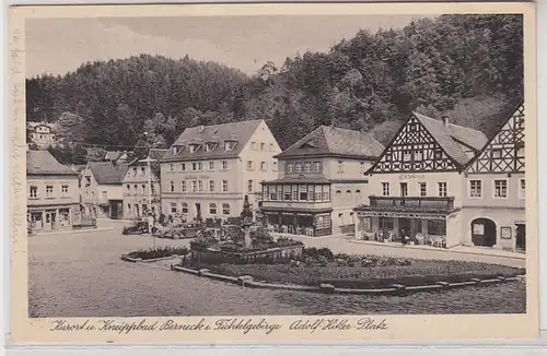 53907 Ak Kurort et Kneippbad Berneck im Fichtelgebirge 1943