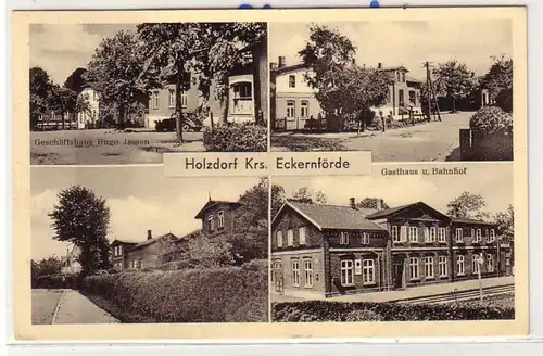 53899 Mehrbild Ak Holzdorf Kreis Eckernförde 1955
